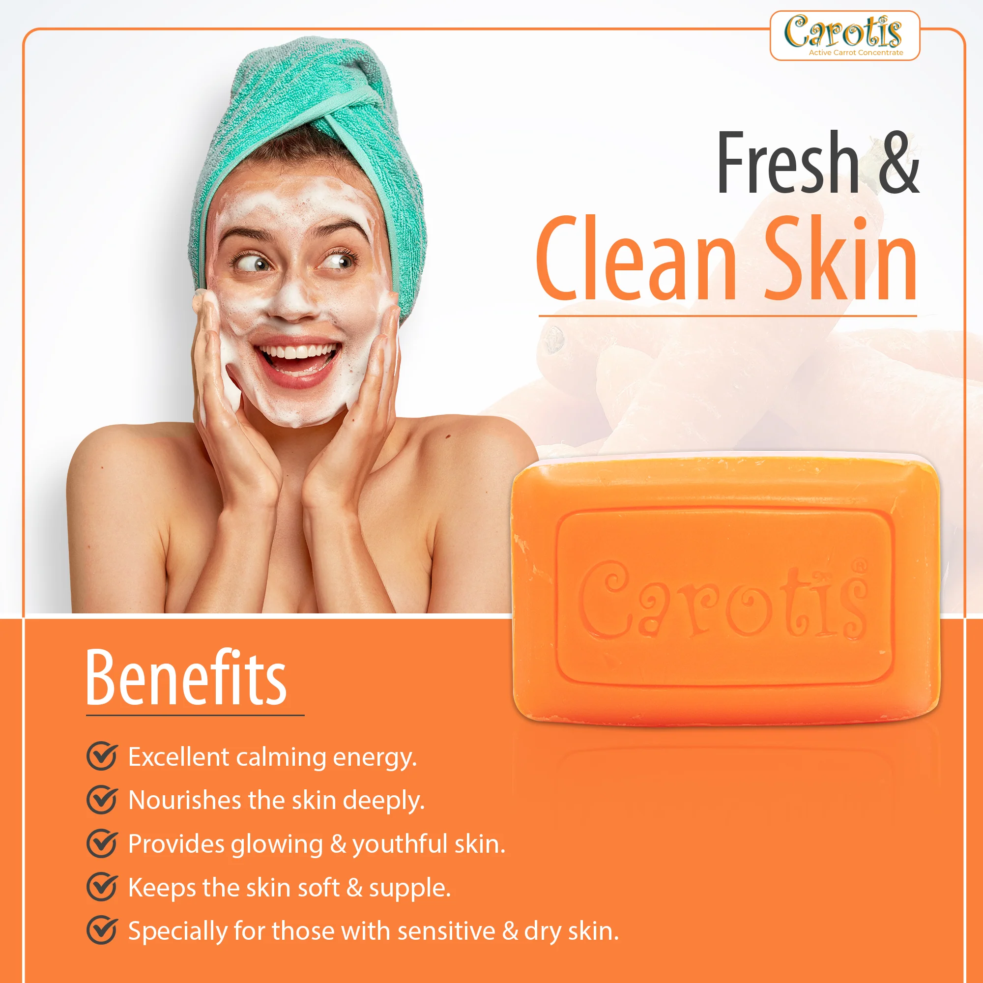 Carotis Beauty Soap 80g / 2.82 fl oz - Image 4