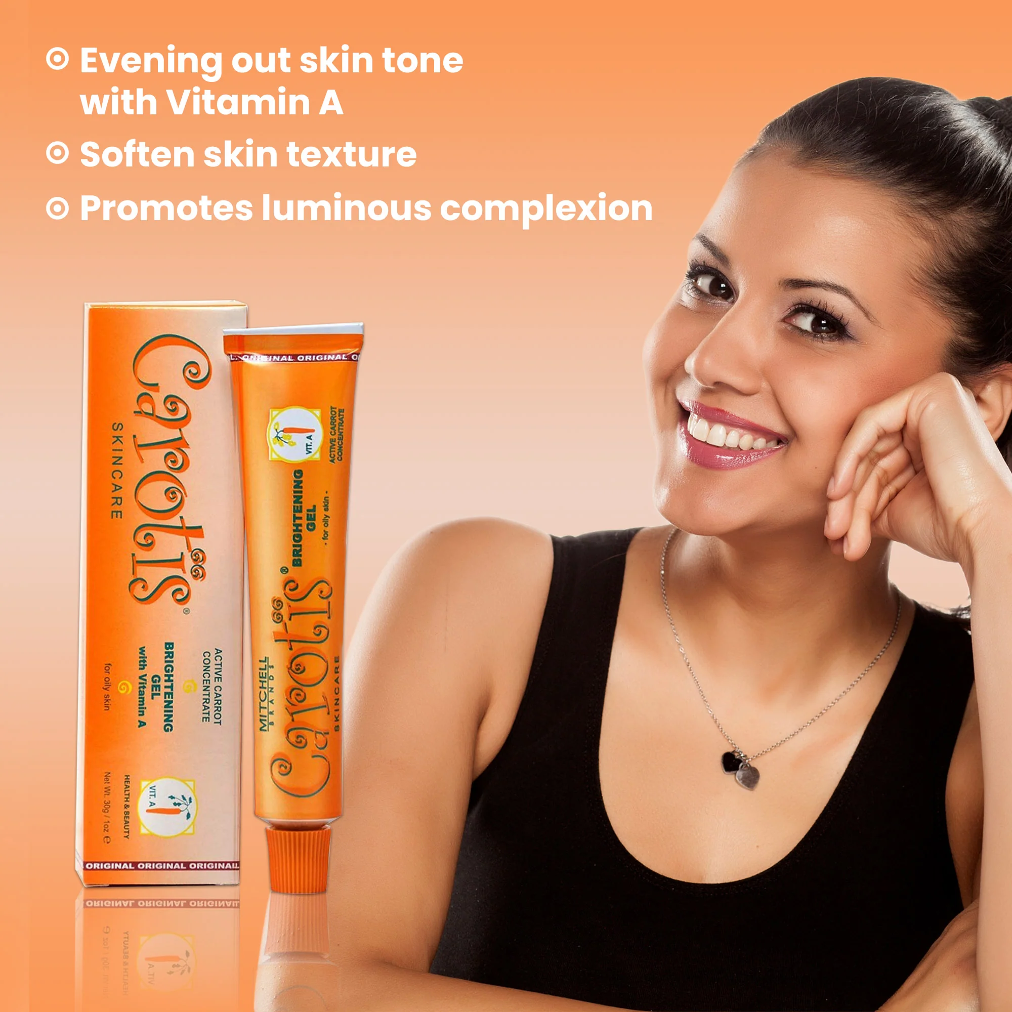 Carotis Skin Brightening Gel With Vitamin A 30g / 1 fl oz - Image 9
