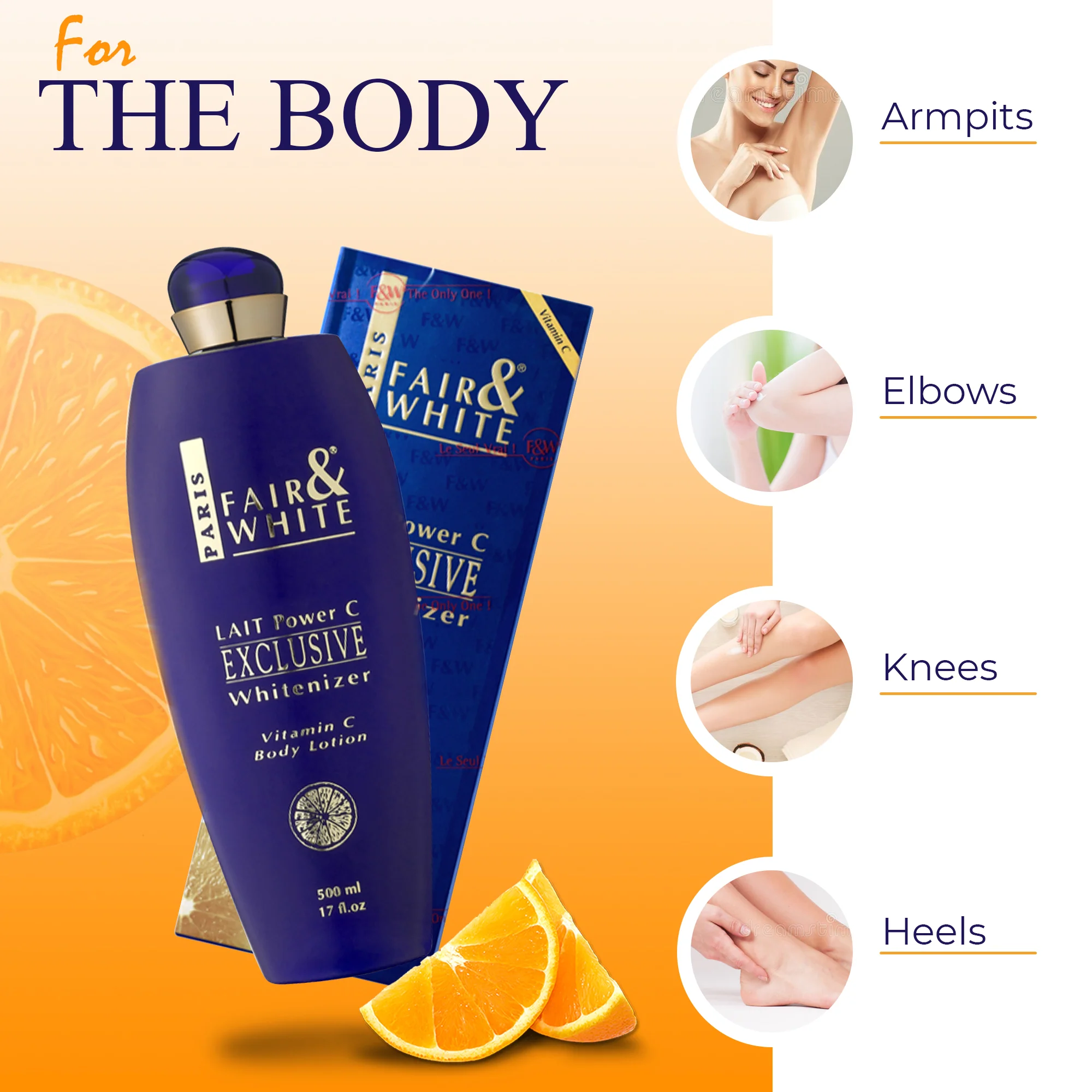 Fair & White Exclusive Body Lotion with Pure Vitamin C - Image 3