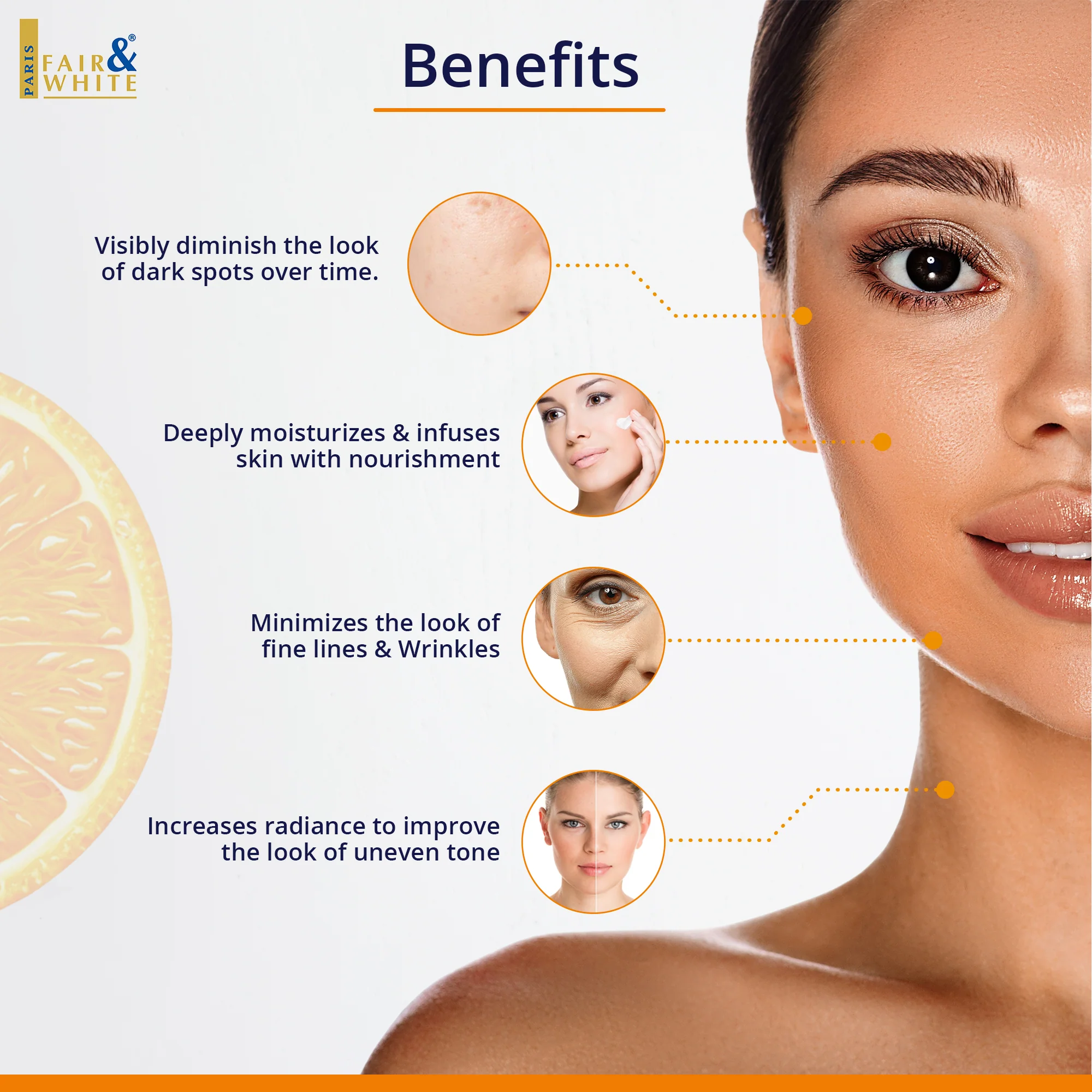 Fair & White Exclusive Gel Cream Vitamin C - Image 3
