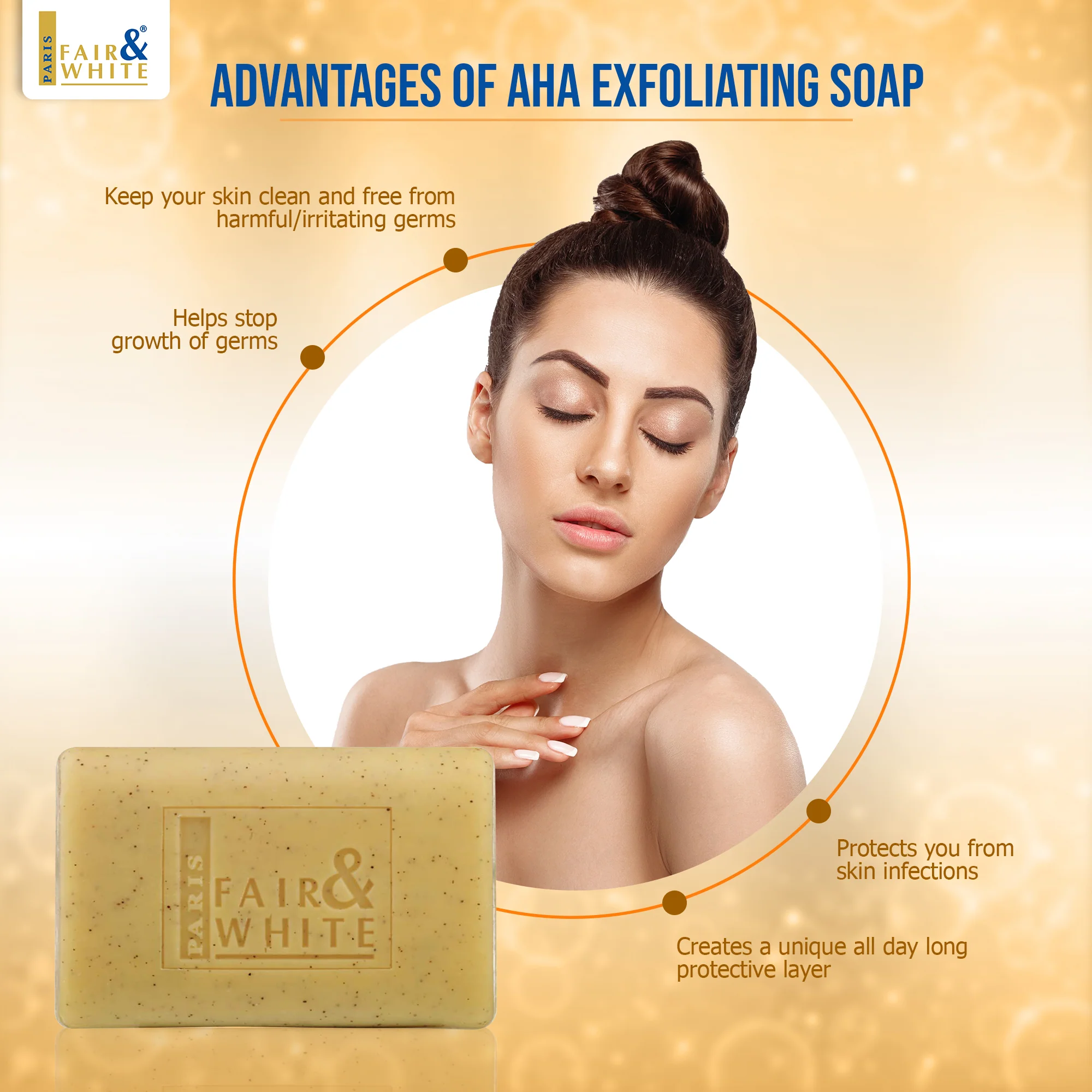 Fair & White Original AHA Exfoliating Soap - Image 5