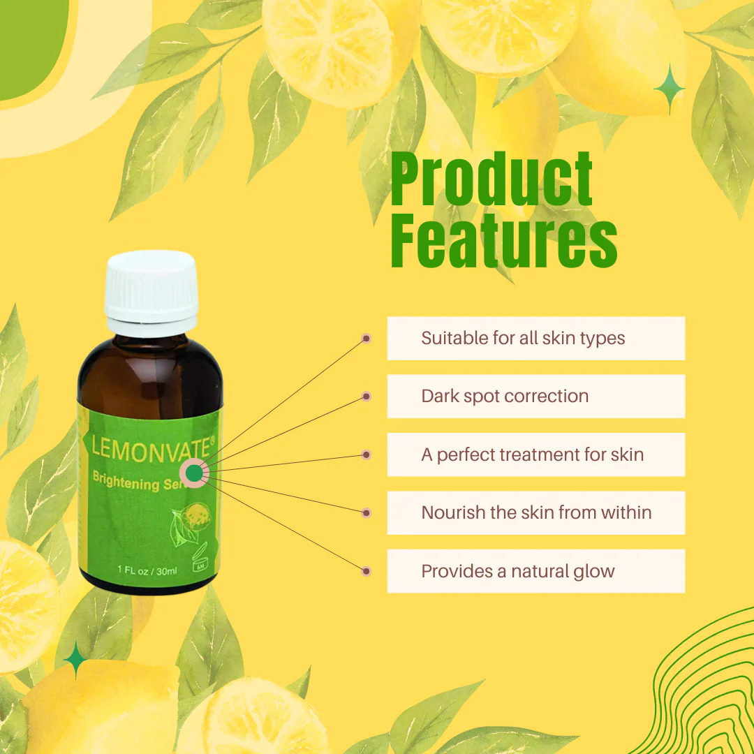 Lemonvate Brightening Serum 30ml - Image 4