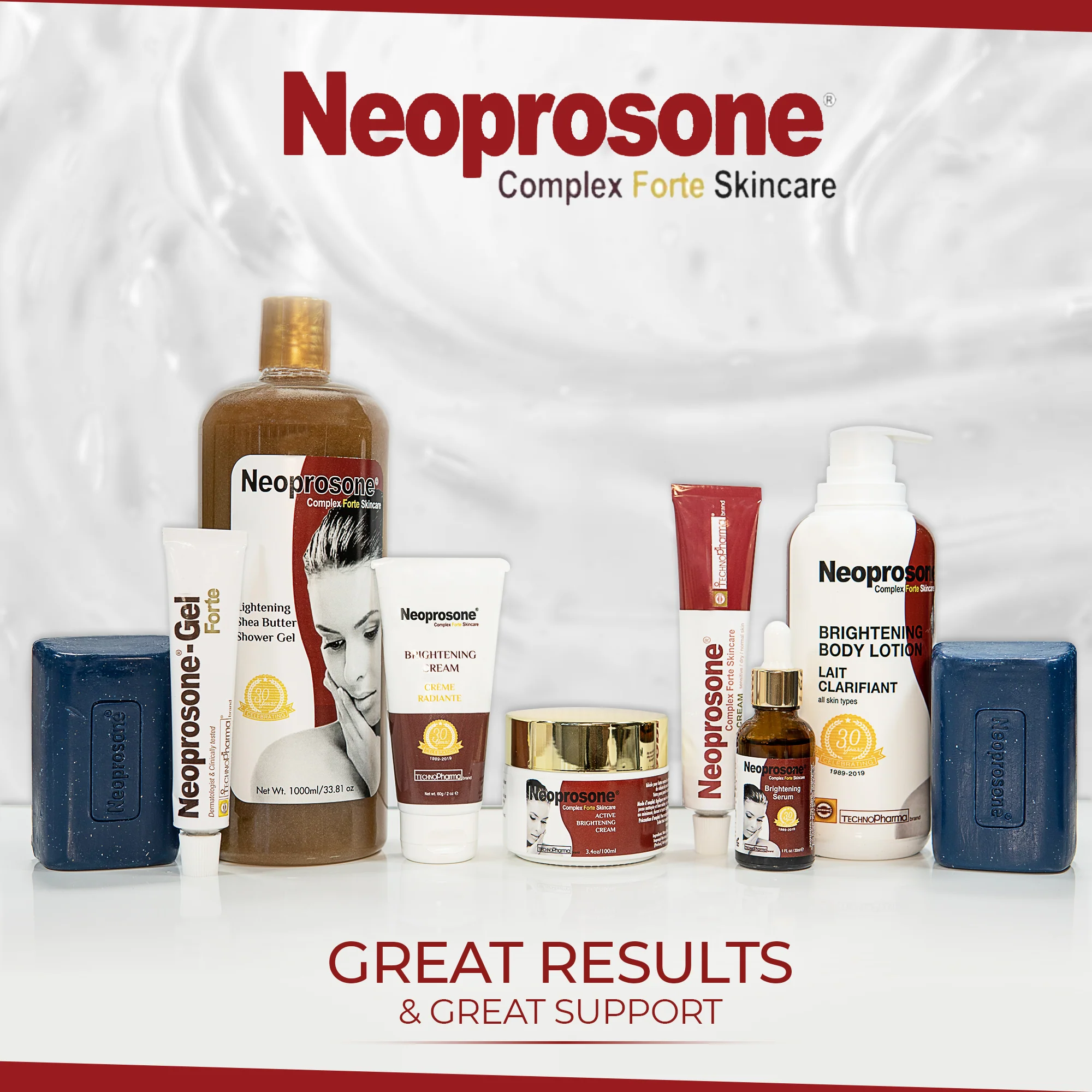 Neoprosone Brightening Serum - For Clear Skin - 30 ml / 1 oz - Image 7