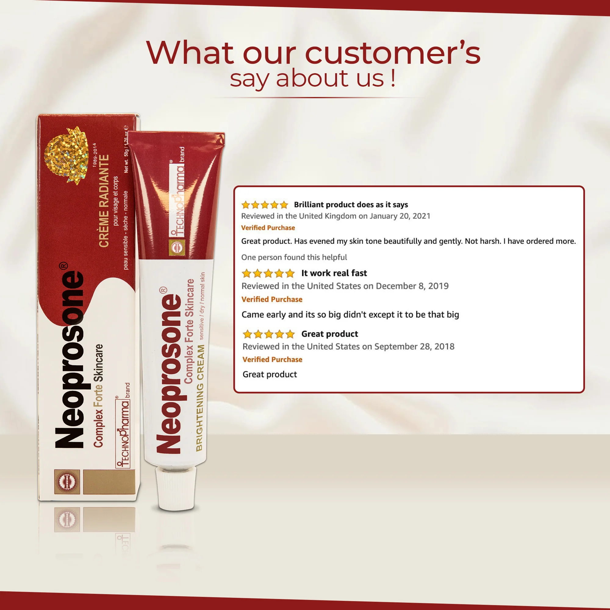 Neoprosone Brightening Cream - Dark Spot Remover - 50ml / 1.7 fl oz - Image 6