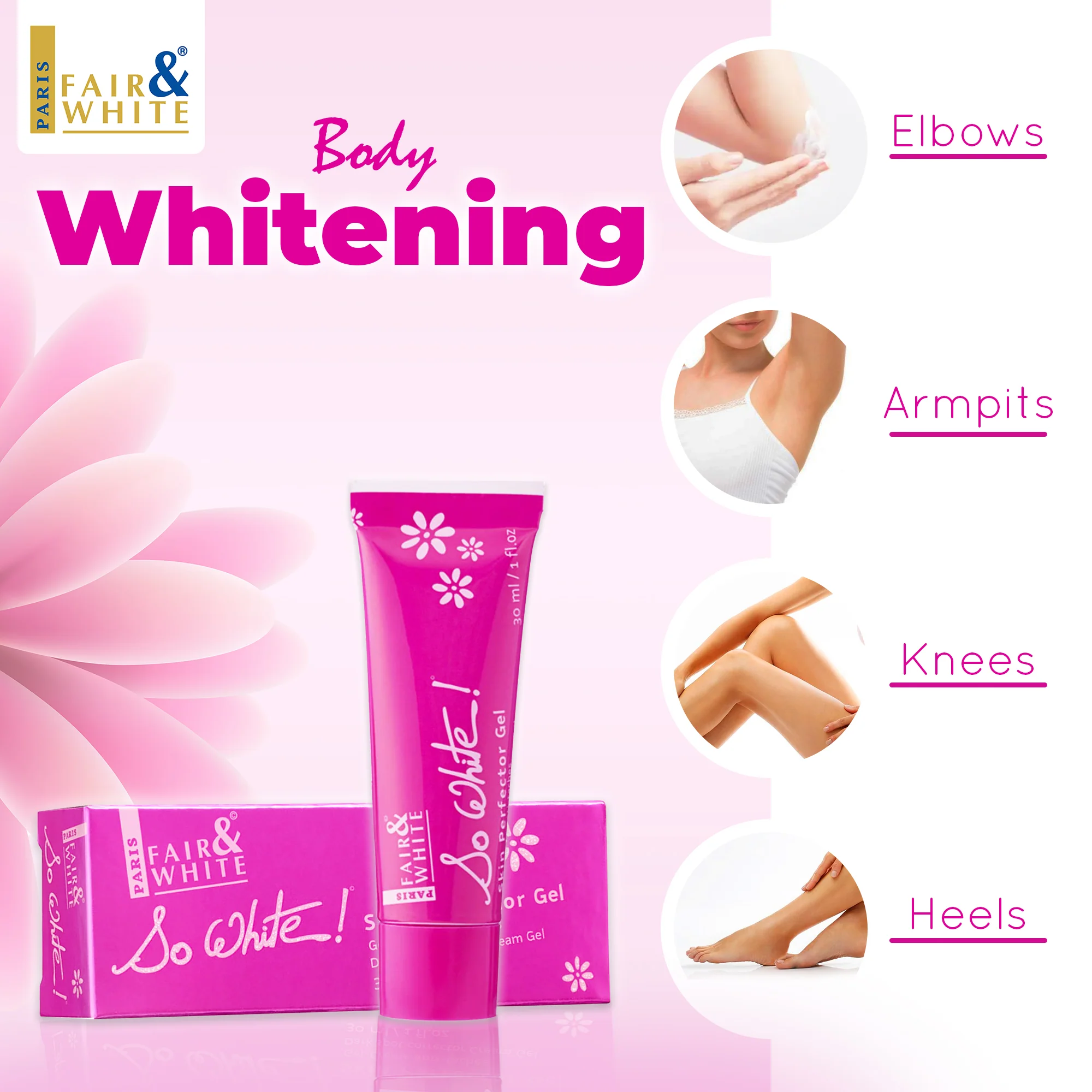 Fair And White So White Skin Perfector Dark Spot Corrector Gel 30ml / 1 fl oz - Image 3